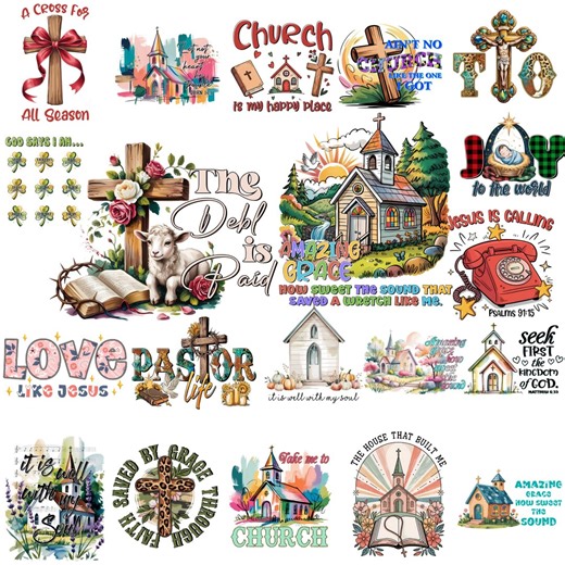 Christian Church PNG, Church Building Clipart, Faith Religious Design, Jesus Church PNG, Worship Sublimation, Bible Faith Graphic, - Etsy