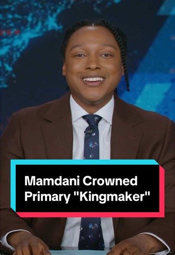A socialist making kings? That's like if a capitalist made a hospital everyone could afford to go to @Joshjohnsoncomedy #DailyShow #Mamdani #PrimaryElection