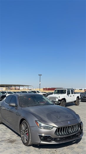 Burj Khaibar cars Auctions on Instagram‎: "سيارة مازيراتي غولز موديل 2018 كاملة المواصفات بمحرك V6 معروضة للبيع في مزاد يوم الجمعة الموافق 2 يناير 2026 في منطقة السجا الصناعية بالشارقة #maserati #maseratighibli #ghibili #burjkhaibarcarsauction #burjkhaibar #instagood #instareels #sharjahcars #instapost #emiratesauction #carsauction #dailyauction #burjkhaibarcars #post #dailypost"‎