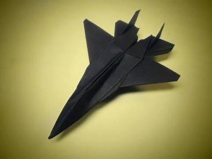 How To Make Paper Airplane - Best Paper Plane Origami Jet Fighter Is Cool | HiFi gadget
