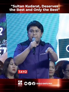 Sultan Kudarat, Deserves the Best and Only the Best #Empower #Excel #eGovernance #fypシ゚ #SKSikatKa#DitoPatuloytayongAangat | IDOLO DATU PAX
