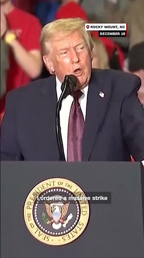 Video shows US retaliatory strikes against alleged ISIS targets in Syria