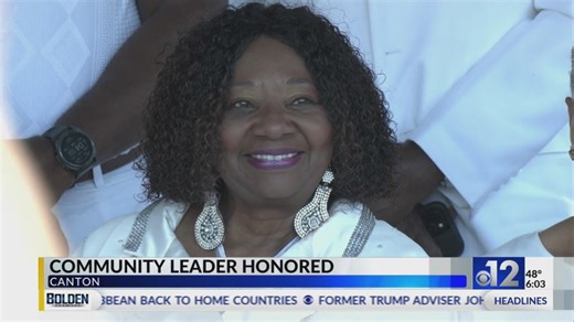 Dr. Juanita Sims Doty honored in Canton