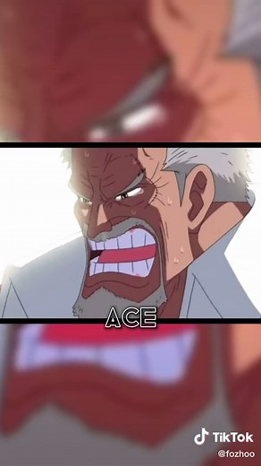 Garp talks to ace for the last time #onepiece #garp #ace