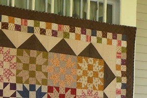 Yardage for Piano Key Border: Piano Quilt Border Tutorial