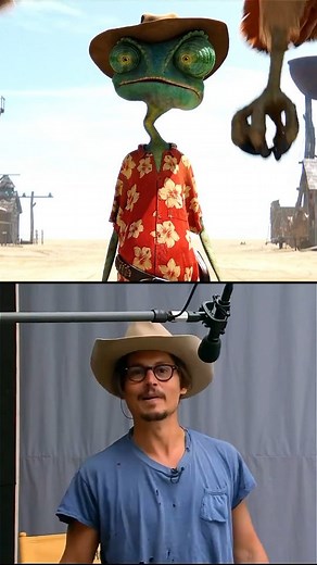 FUCKINGBESTFILMS | Johnny Depp was given an actual full set to record the voice-over for ‘Rango’ with the actors and microphones following him around to... | Instagram