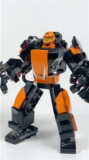 LEGO War Machine x McLaren Formula 1 Mech Armor Build