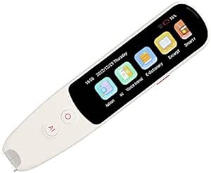 Smart Language Translator Pen 134 Languages Offline WiFi Instant Scan Translation with HD Screen, Real Time Voice and Cloud Sync for Travel Business Learning
