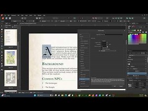 Using Drop Cap with Affinity Publisher