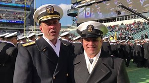 10K views · 172 reactions | Chief of Naval Operations Adm. John Richardson and MCPON Smith here on the field at the #ArmyNavyGame to share their message with you! | Master Chief Petty Officer of the Navy John Perryman | Facebook