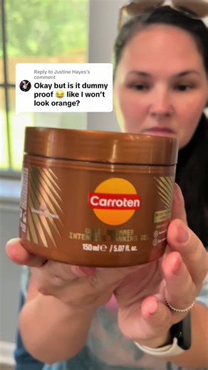 Replying to @Justine Hayes If you’ve ever been personally victimized by a bad self-tanner… same 😭 But this isn’t that — no streaks, no orange palms, just ✨glowy✨ vacation skin. It’s dermatologist-tested, smells amazing, and yep… totally dumb-proof. #Car#CarotenGlowk#TikTokMadeMeBuyItn#TanHacko#GlowySkinSecretsc#VacationReadym#SummerGlowUpm#MomTokBeautyk#TikTokShopFindskTokBeautyMustHave