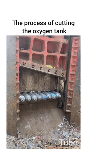 Engineering Tube on Instagram: "Cutting an oxygen tank is a highly dangerous process that should only be performed by trained professionals using proper safety equipment and procedures. The process typically involves completely depressurizing the tank to remove any residual oxygen, ensuring it is thoroughly ventilated to prevent the risk of explosion or fire. Special tools like a metal-cutting saw or an angle grinder with a cutting disc are used to carefully cut the tank, often in a well-ventila