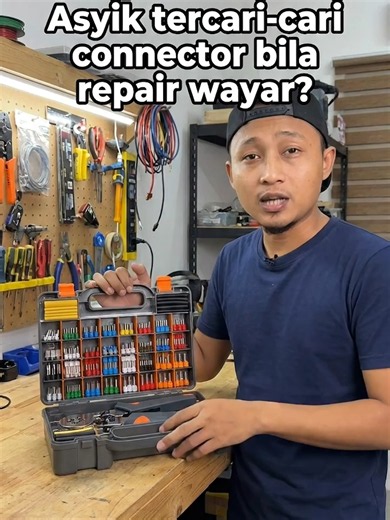 Kit 800PCS Connector Lengkap untuk Kerja Wiring & Maintenance