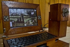 Computadoras steampunk: tecnología de hoy con aspecto del 1800