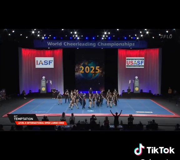 PCT Temptation Performance at Cheerleading Worlds 2025