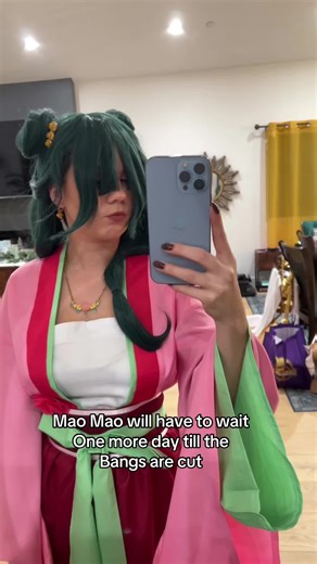 Don’t let me have sissers, I’ll ruin it lol 😂 #apothecarydiaries | bangs hair