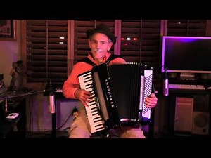 Clarinet Polka Accordion. Polka Dziadek Akordeon