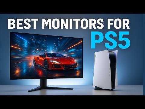 5 Best Monitors for PS5 in 2025 – OLED, 4K & Budget Picks