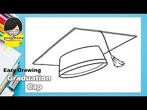 Easy Graduation Cap Drawing