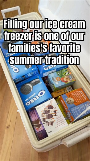 ONE OF OUR FAMiLYS favorite summer tradition #icecream #groceryhaul #justthebells10