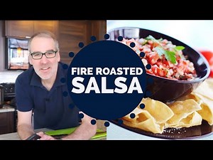 Homemade Fire Roasted Salsa Recipe | Fire-Roasted Cherry Tomato Salsa