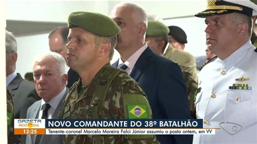 Novo comandante assume 38º Batalhão de Infantaria em Vila Velha