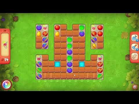 Gardenscapes level 29 No Boosters - 14 Moves 🌱 Gameplay Walkthrough (Android, iOS) Playrix