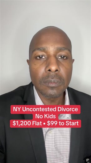 New York uncontested divorce. No kids. No court. Start here 👉 EasyDivorceFiling.com #NYDivorce #UncontestedDivorce #DivorceAttorney #DivorceOnline