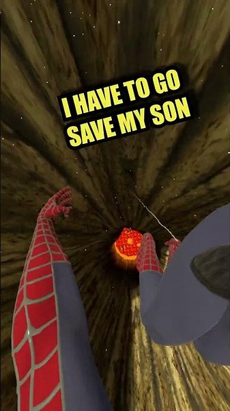 Spider-Man VR REALLY SAVES HIS SON #vr #virtualreality #spiderman #gaming #benbu