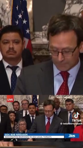 150K views · 10K reactions | Washington State Governor Bob Ferguson responds to threats from Pam Bondi | White Rose Resistance | Facebook