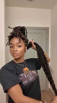 The Invisible Miracle Knot: How to Add Curls to Your Locs with ZERO Bulk!