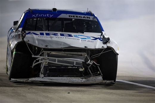 WATCH: Hailie Deegan involved in yet another crash at Martinsville Xfinity race