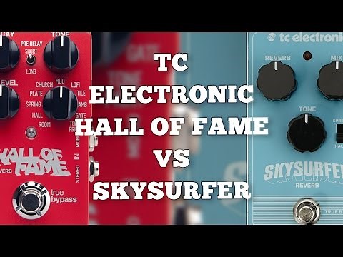 TC Electronic Hall Of Fame VS Skysurfer Reverb Comparison