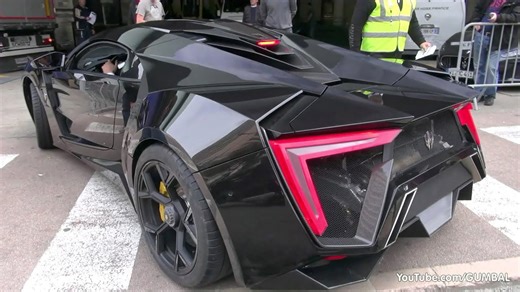 $3.4M Lykan HyperSport in Monaco Streets
