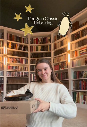 Holy cow!! Five new penguin classic additions to our library! 🐄📦🌟📓🏛️✨★🏹☕️ (I feel so blessed, thank you guys for the support) #penguinclassics #booktok #bookcollection #specialeditionbooks #collectorsedition @Penguin Books UK @Penguin Classics @Penguin Random House @Penguin USA