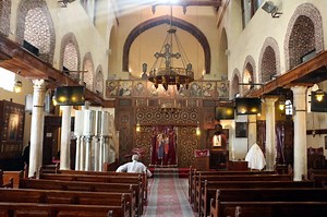 Saint Barbara Church in Cairo, Egypt