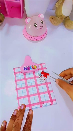 Diy mini notepad 😱 # back to school #video #diy #craft @ craft with disha 🤘