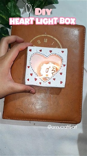 DIY Adorable Heart Magic Box 🤯 #craftideas #diycraft #papercraft #viral #shorts #craftforkids #diy