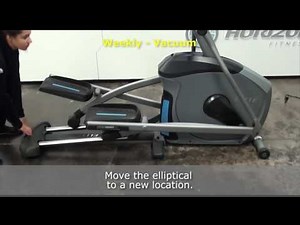 Vision Elliptical General Maintenance
