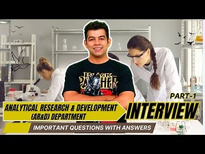 ANALYTICAL RESEARCH & DEVELOPMENT (AR&D) DEPARTMENT I IMP QUESTIONS WITH ANSWERS I PART-1