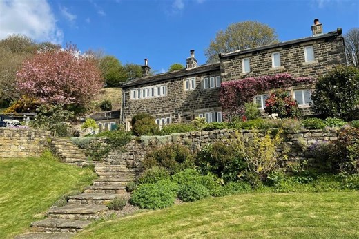 For sale: historic house close to Hebden Bridge with sensational interiors and stunning rural views