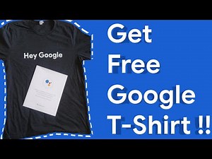 Get Free T-Shirt from Google | Actions on Google Tutorial