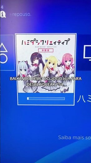 baixando Demo do jogo lua para liberar PS4 12.00 e 12.02
