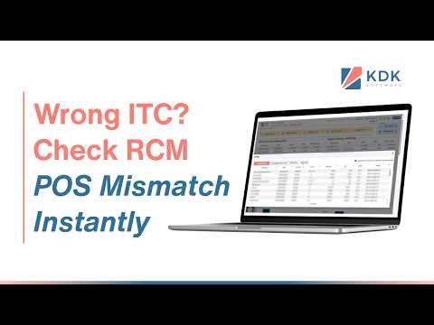 Detect POS Errors in RCM | Prevent ITC Issues
