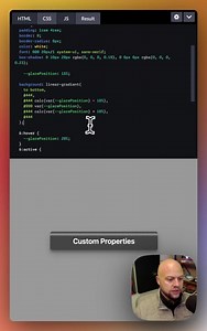 Here's a way to THINK about CSS Custom Property (variable) usage: when state changes, don't re-declare entire chunks of CSS, just change the data. The original declaration updates with the new data. Not only more DRY but better reflects your intention. https://buff.ly/3MVeG1w | CodePen