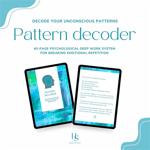 Pattern Decoder Workbook | Self-sabotage, Emotional Patterns, Nervous System Healing (PDF) - Etsy