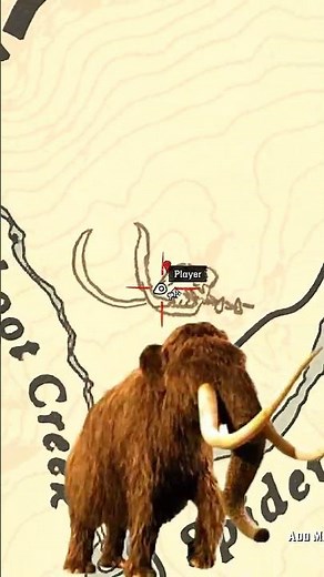 Hidden Prehistoric Secrets in RDR2 🔥 Mammoth Skeleton Location Revealed #rdr2 #rdr2secrets