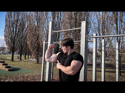 FULL BACK & BICEPS WORKOUT | OUTDOOR CALISTHENICS