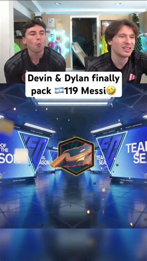 Devin & Dylan finally pack 🇦🇷119 Messi🤣