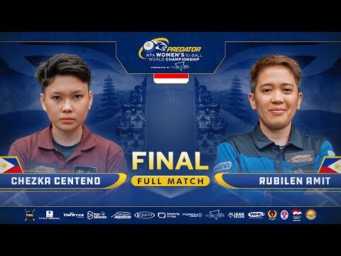 🇵🇭 FINAL CENTENO vs AMIT - Predator WPA Women's 10-Ball World Championship presented by VenBilliards